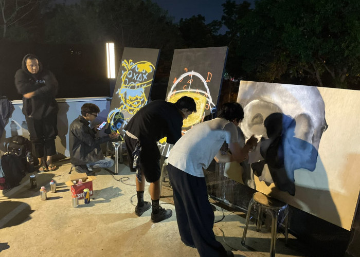 Kolaborasi Yamaha Jabar dan Kustomleng Cirebon Jadi Wadah Kreativitas Komunitas Otomotif dan Seni