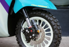 Nyentrik Abis! Grand Filano Hybrid Disulap Jadi Skutik Ala Urban Rally 80-an Bergaya Anak Muda Kalcer