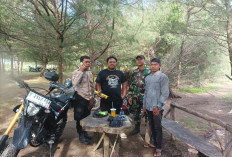 Jaga Keamanan Wisatawan Polisi Jaga Objek Wisata Pantai Tiris