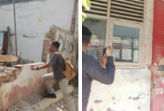 Bupati Lucky Hakim Tinjau SDN II Tugu yang Ambruk