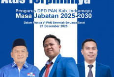 Mantan Dirop BWI Indramayu Surya SE Terpilih Sebagai Ketua DPD Partai Amanat Nasional