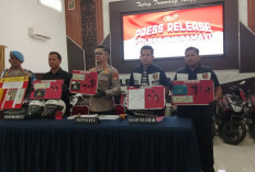 Ops Jaran Lodaya 2026 Polres Indramayu Berhasil Ringkus Sembilan Pelaku Curanmor 