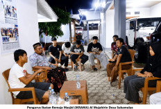 Ikatan Remaja Masjid (IKRAMA) Al Mujahirin Sukamulya Silaturahmi ke  H Mulyadi
