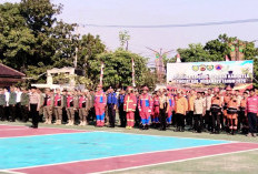 Hadapi Potensi Ancaman Kebakaran Musim Kemarau, Polres Indramayu Gelar Apel Siaga Karhutla 2026