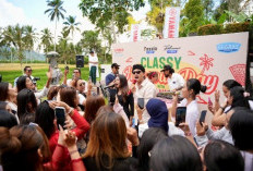 Seru Sajan! Ratusan Anak Muda Bali Hangout Bareng Yamaha Grand Filano Hybrid dan Baskara Mahendra