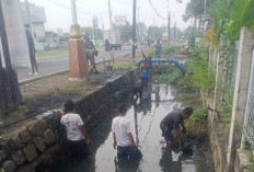 Ratusan Meter SPAL Desa Jatibarang Baru di Normalisasi