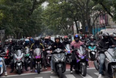 Kolaborasi Satu Dekade MAXI YAMAHA & PROSTREET, Sulap Lapangan Terbang Jadi Arena Adu Kecepatan