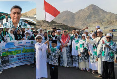 Lagu Indonesia Raya Bergema di Halaman Jabal Rahmah Arab Saudi