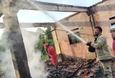 Kembali Terjadi ODGJ Bakar Rumah Kosong di Losarang