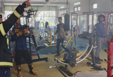 Tempat Gym Terbakar, 3 Alat Gym dan 6 Motor Hangus Terbakar