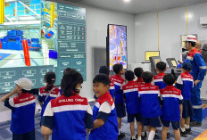 Siswa SD Kinderfield Cirebon Kenali Proses Pengeboran Migas di IDTC Indramayu