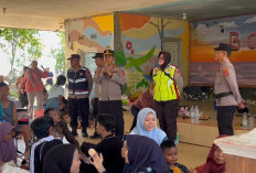 Pengunjung Wisata Pantai Meningkat di Indramayu, Satbinmas Sampaikan Himbauan