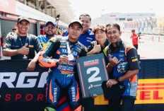 Fahmi Basam Pertahankan Gelar Juara Nasional Sport 150cc, Yamaha Bidik Titel Berikutnya di Seri Pamungkas