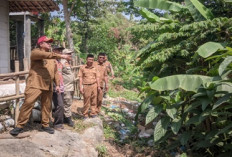 Pemcam Sukagumiwang Tinjau Tanggul Sungai Cimanuk yang Longsor, Ada 13 Titik Kritis di Enam Desa