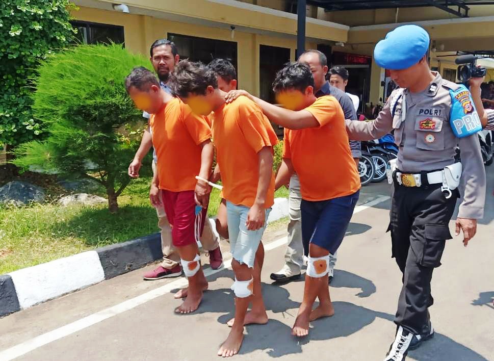 Dor! Buser Tembak 6 Pelaku Curanmor, Tiga Masih Buron