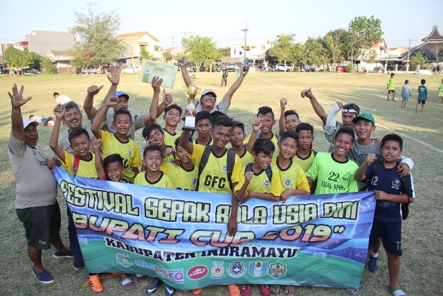 GFC U-13 Sabet Juara 3 di Ajang Bupati Cup