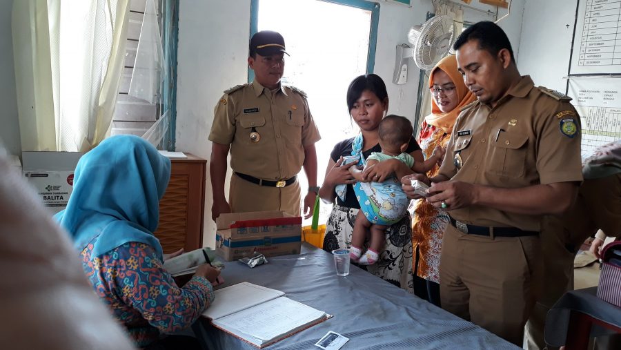 Camat  Bongas Gencar Cegah Stunting, Ajak Ibu Hamil untuk Jaga Asupan Gizi Bayi