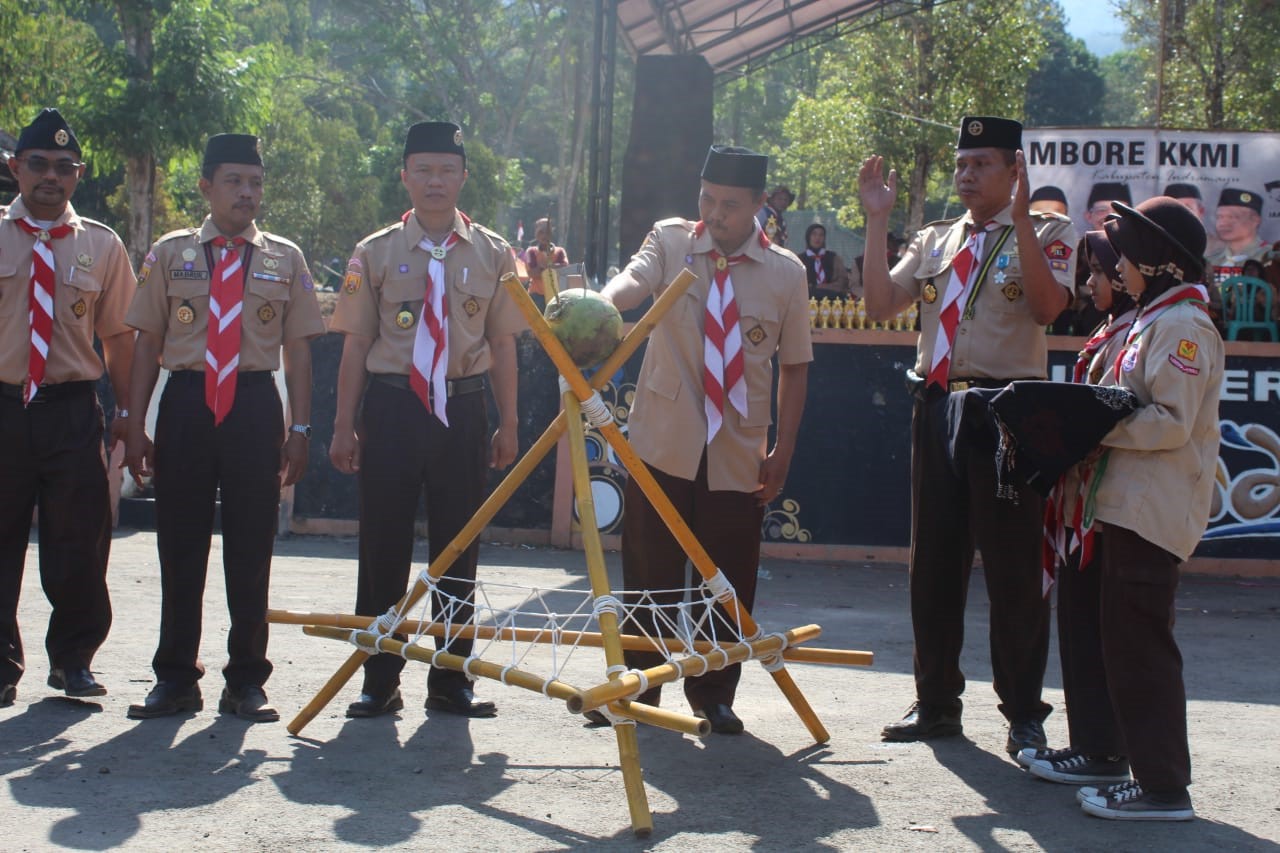 KKMI Indramayu  Gelar Jambore bagi Penggalang Pramuka