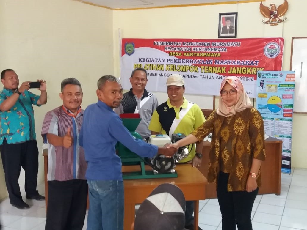 Pembangunan Infrastruktur Fisik Desa Kertasemaya Sudah Tercapai