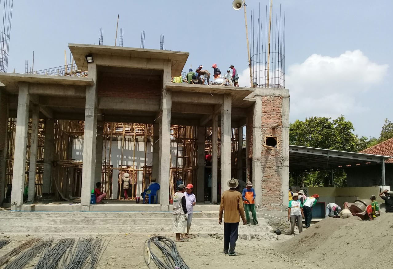 Pembangunan Masjid Butuh Bantuan Dana