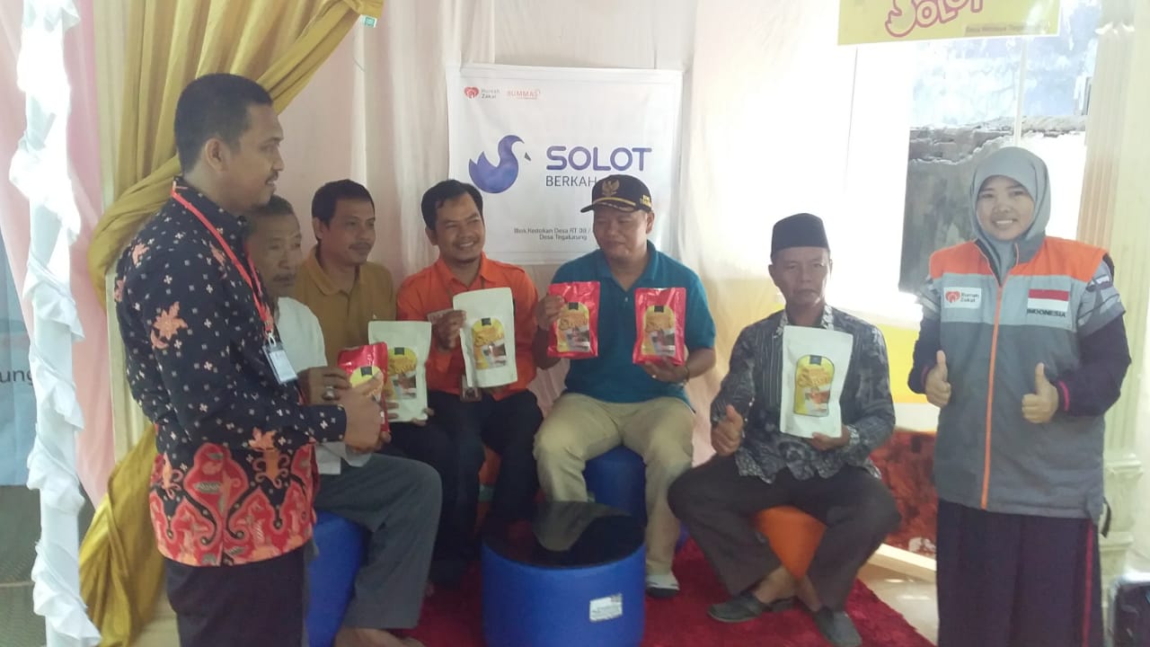 Rumah Zakat Tegalurung Launching Bummas Solot Berkah