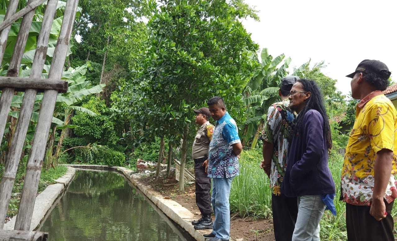 Siaga Banjir, Pemdes Limpas Pantau Debit Saluran Air