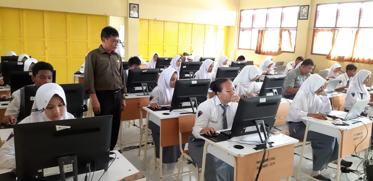 Latih Mental Siswa, Simulasi UNBK Lancar