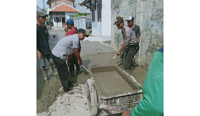 Majelis Bajem GKI Eretan Bangun Infrastruktur Jalan, Pelayanan Kesehatan Gratis dan BazarBazar