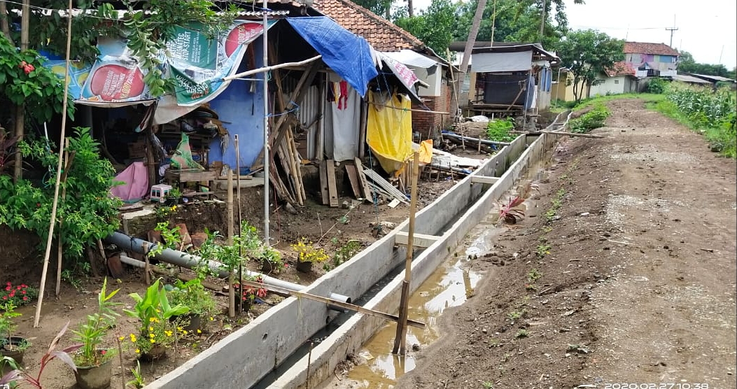 Tanggul Cimanuk Ambles Lagi Sedalam 1 Meter