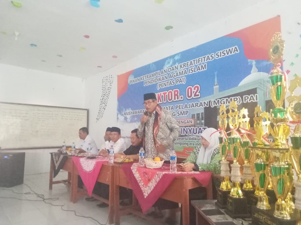 SMA NU Juntinyuat Sukses Helat Pentas PAI Tingkat SMP