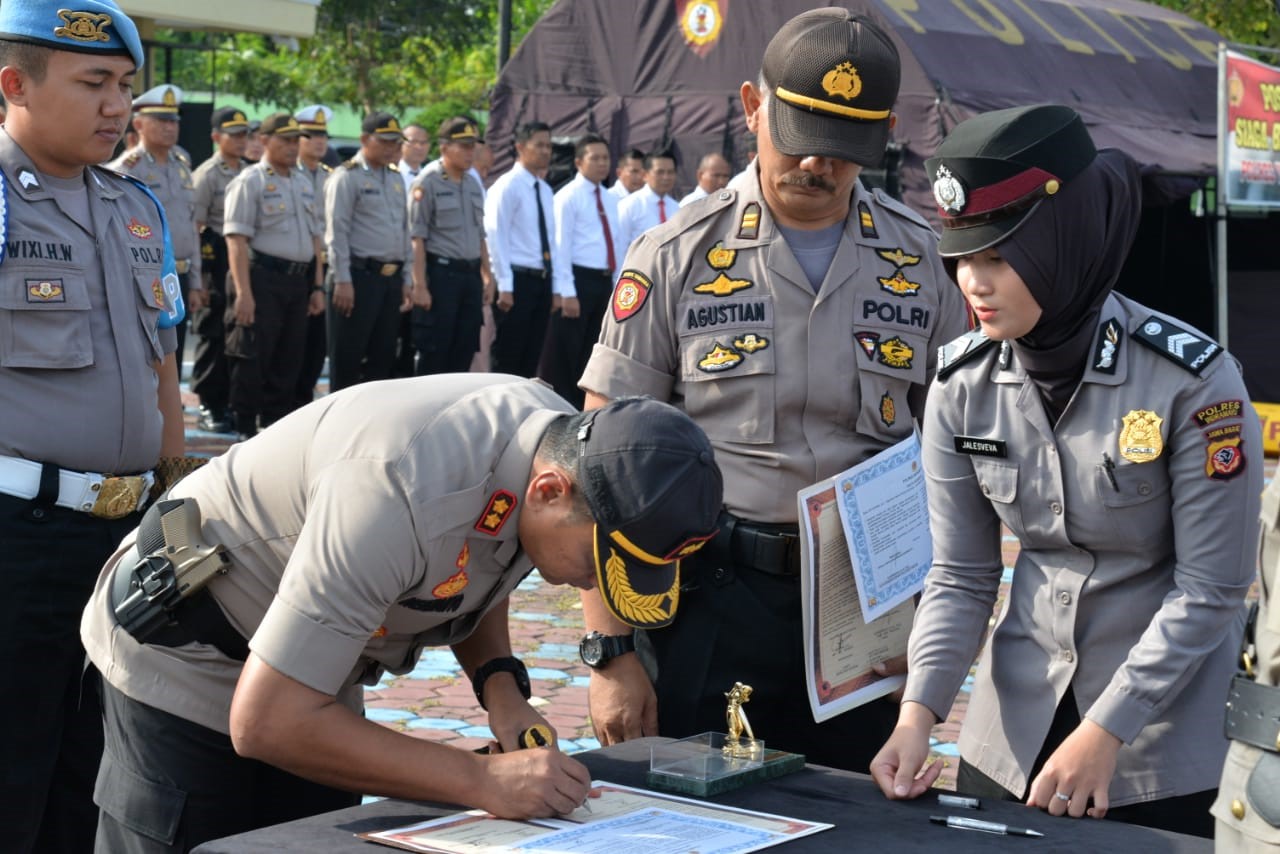 Jabatan Kapolsek Patrol dan Kasat Sabhara Beralih