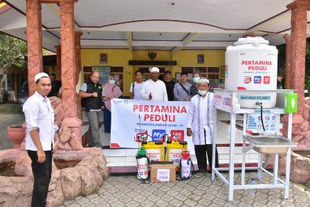 Pertamina Tangkal Penyebaran Covid-19