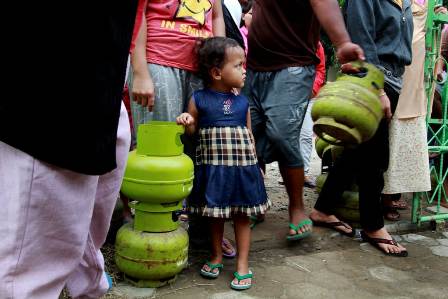 Pasokan LPG di Desa Segeran Lor Tersedia di Pangkalan