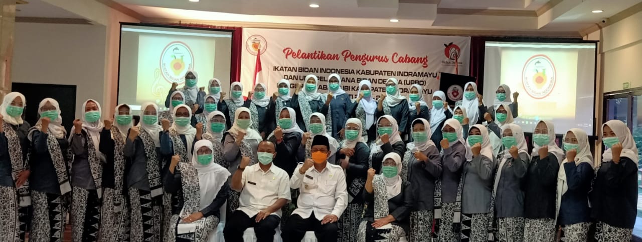 Hj Tasiroh Dilantik Ketua PC IBI Kapuaten Indramayu, Plt Bupati Minta IBI Layani Pasien Miskin