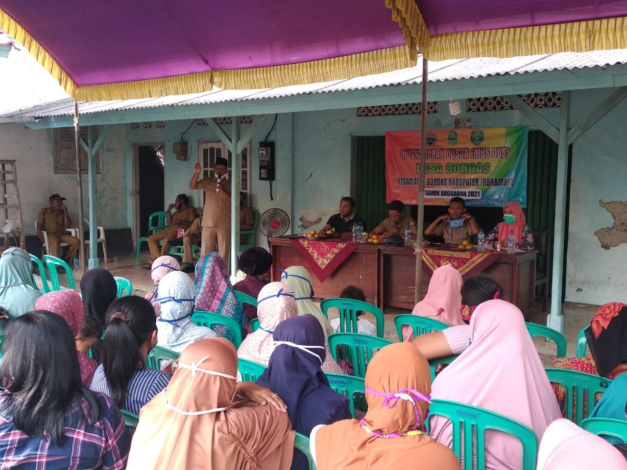 Pemdes Bongas Gelar Musdus sebelum Musdes