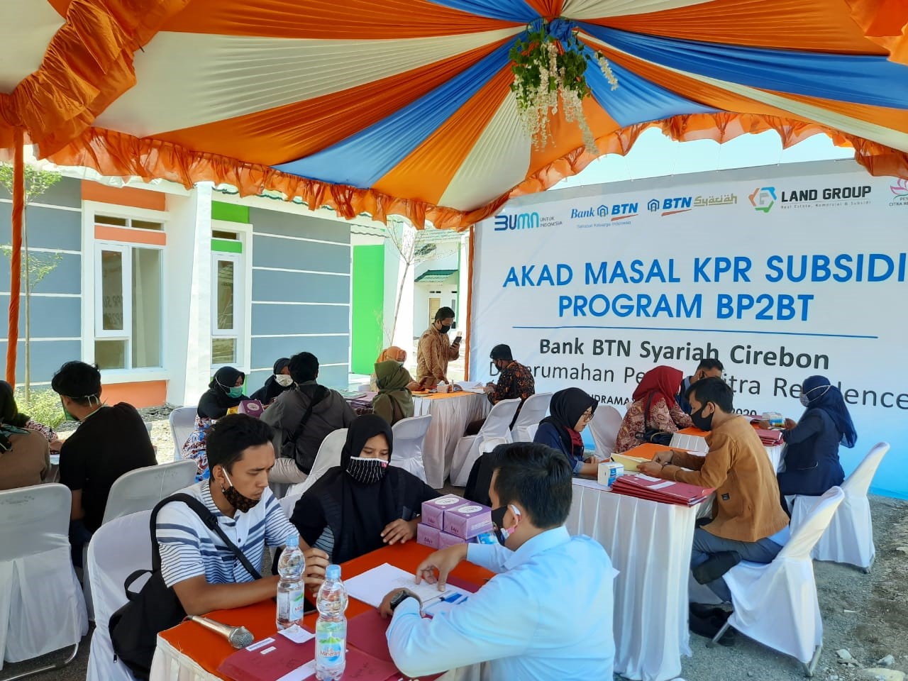 Akad Masal KPR Subsidi BP2BT Perumahan PCR-Land Group