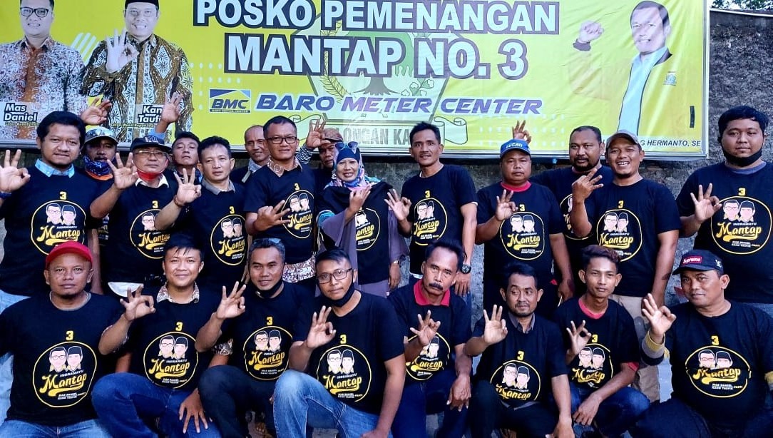Relawan BMC Bentuk Posko Pemenangan Mantap