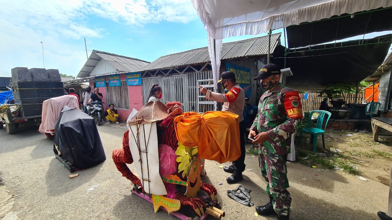 Pesta Hajatan Dibubarkan, Cegah Penyebaran Covid-19, Warga Diminta Patuhi Prokes