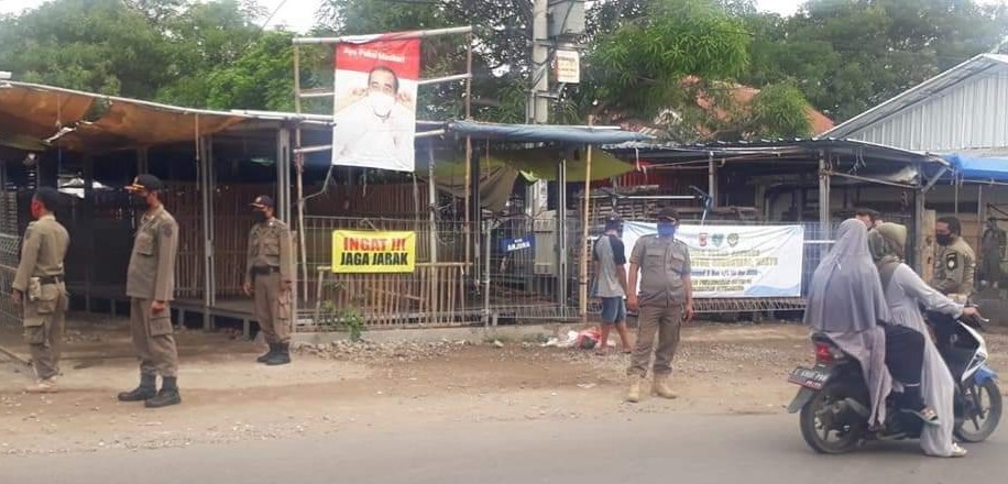 Pasar Mingguan Jatibarang Ditutup