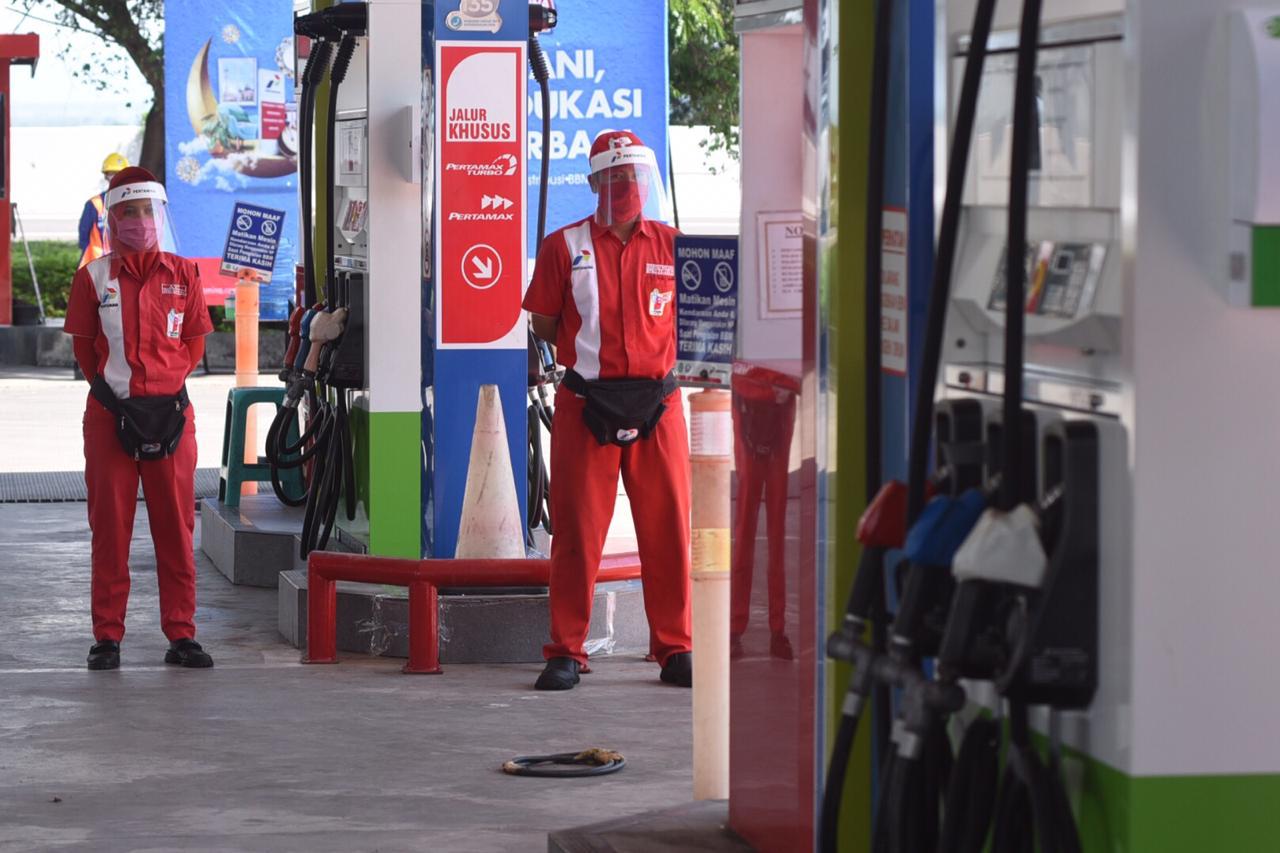 Pertamina Beri Penghargaan Petugas SPBU