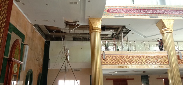 Atap Masjid Islamic Center Ambruk, Warga Diminta Hati-hati