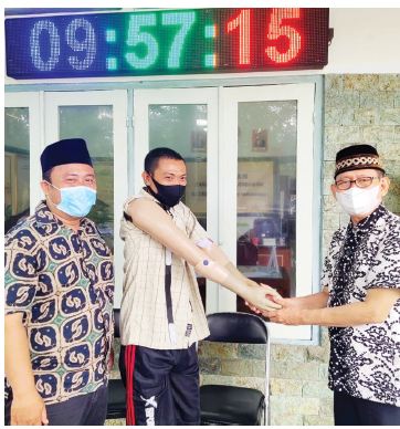 Baznas Bantu Tangan Palsu bagi Apin