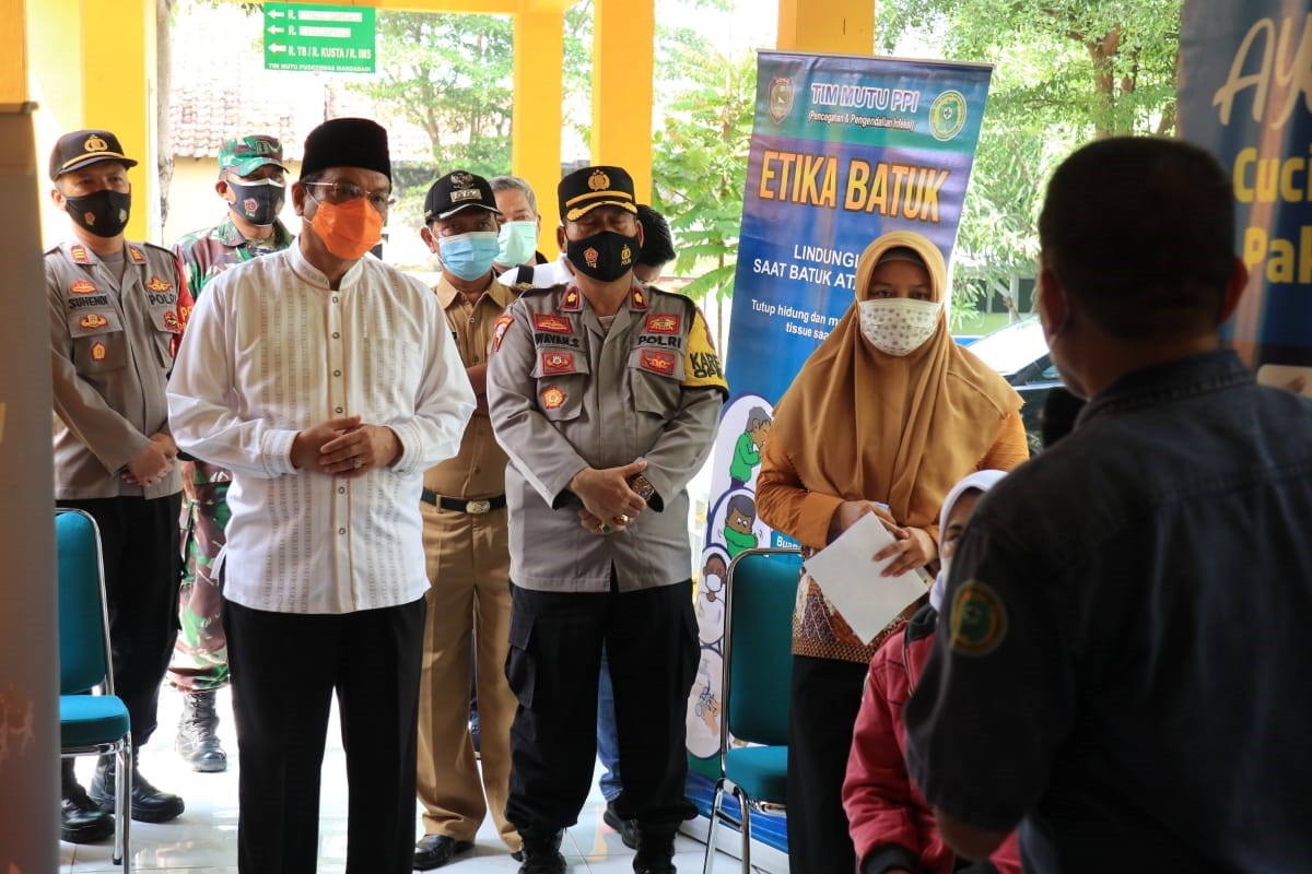 Plt Bupati Siap Divaksin Pertama