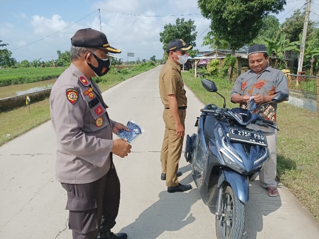 Gencar Operasi Yustisi, Dirikan Posko PPKM di Desa