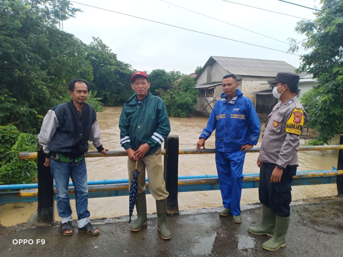 Kali Bugel Meluap, Penduduk Dua Desa Ini Siaga