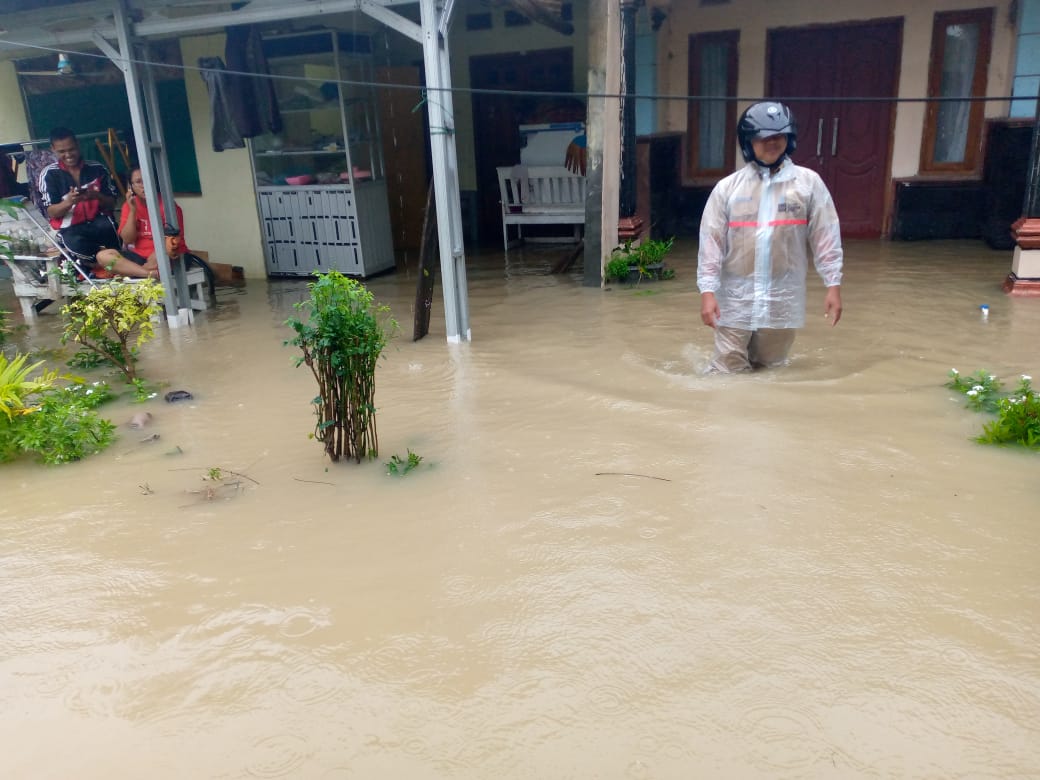 Banjir Kecamatan Sukra Meluas