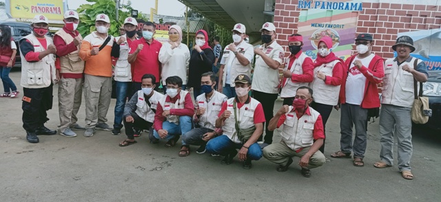 Baguna PDIP Tinjau Lokasi Banjir