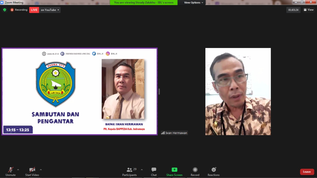 Dorong Anak Muda untuk Wirausaha, IBL Menggelar Seminar Daring