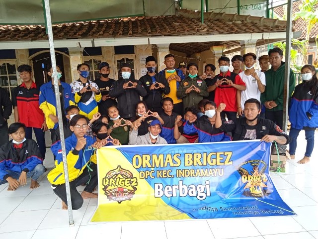 Ormas Brigez Tebar Sembako