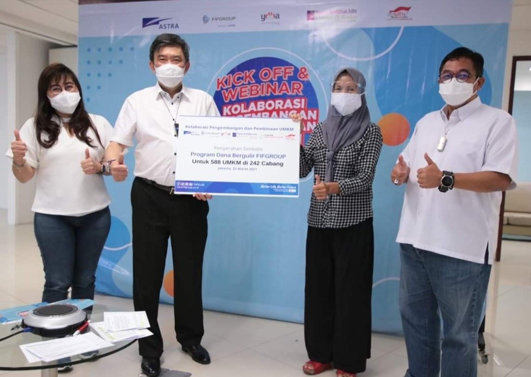 FIFGROUP Jatibarang dan Pelaku Usaha Ikuti Kick Off dan Webinar